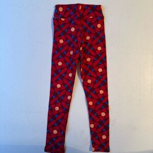 LuLaRoe Kids Patterned Leggings | S-M